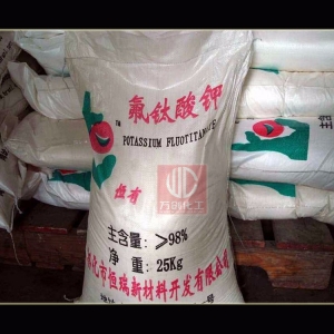 氟鈦酸鉀，K2TiF6